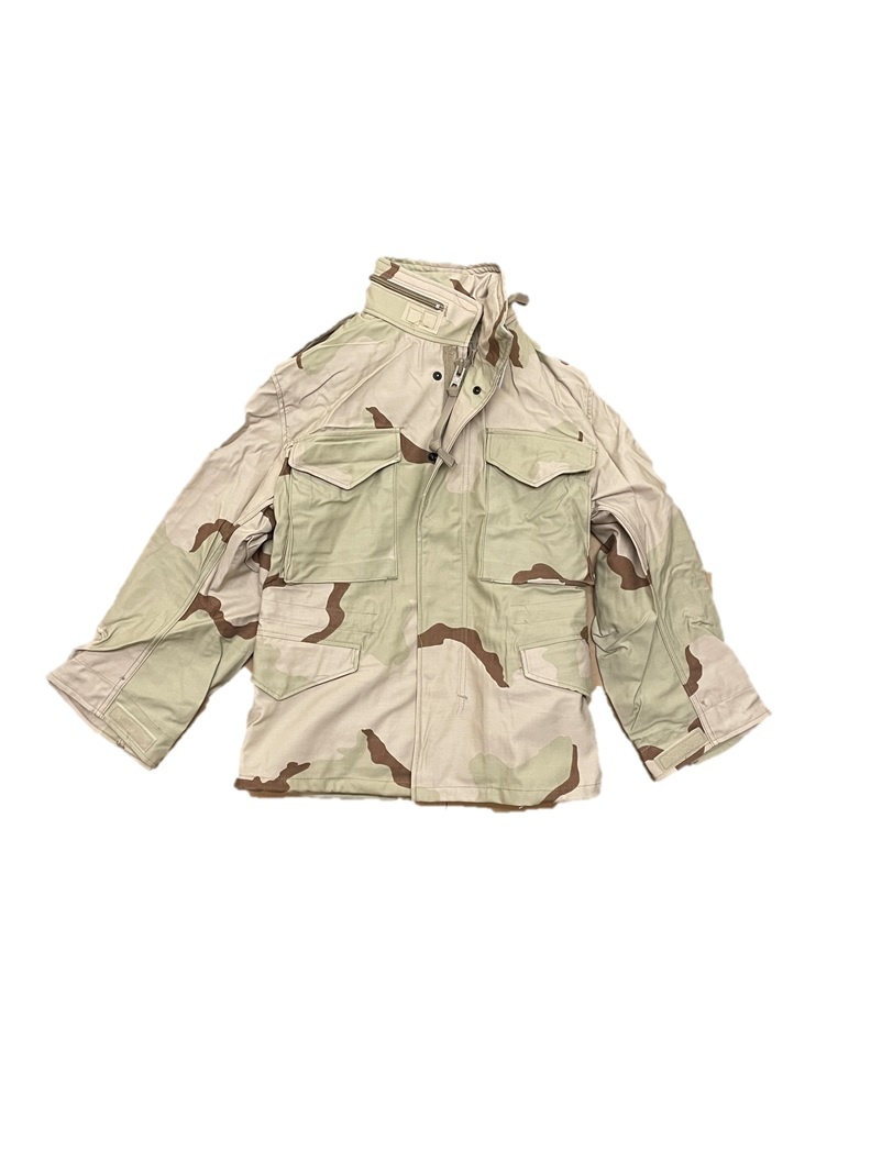 3-Color Desert Camo M-65 Field Jacket